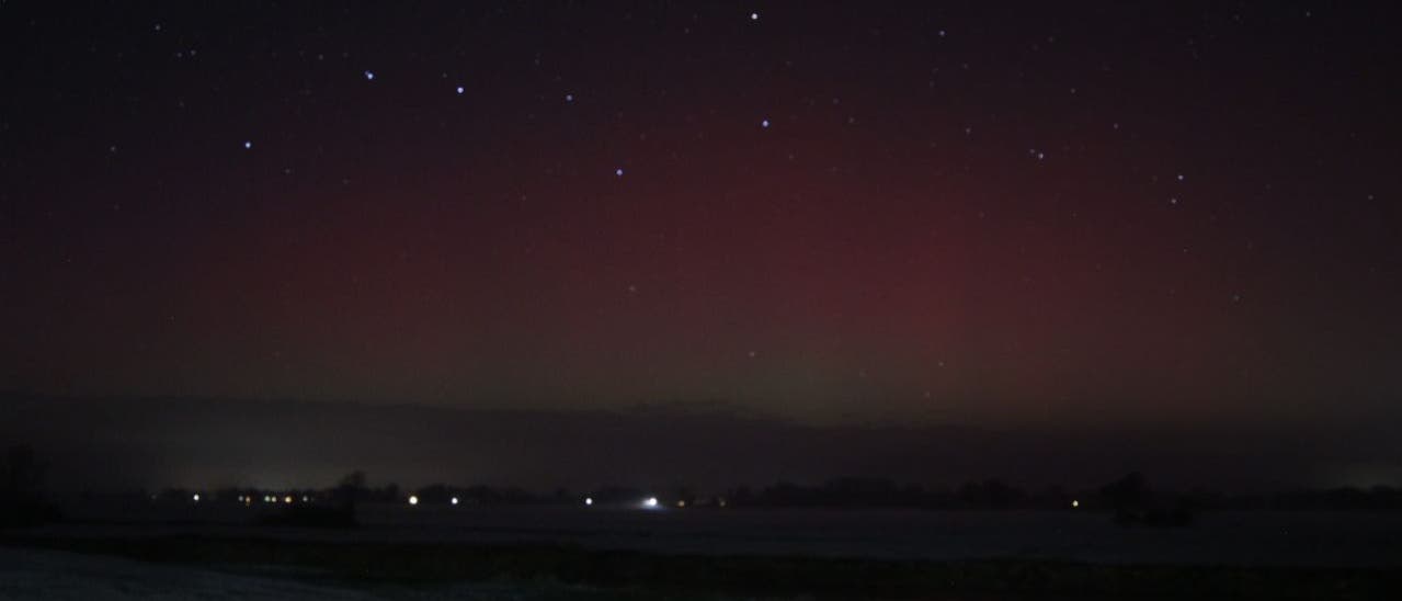 Polarlichter über dem Wendland