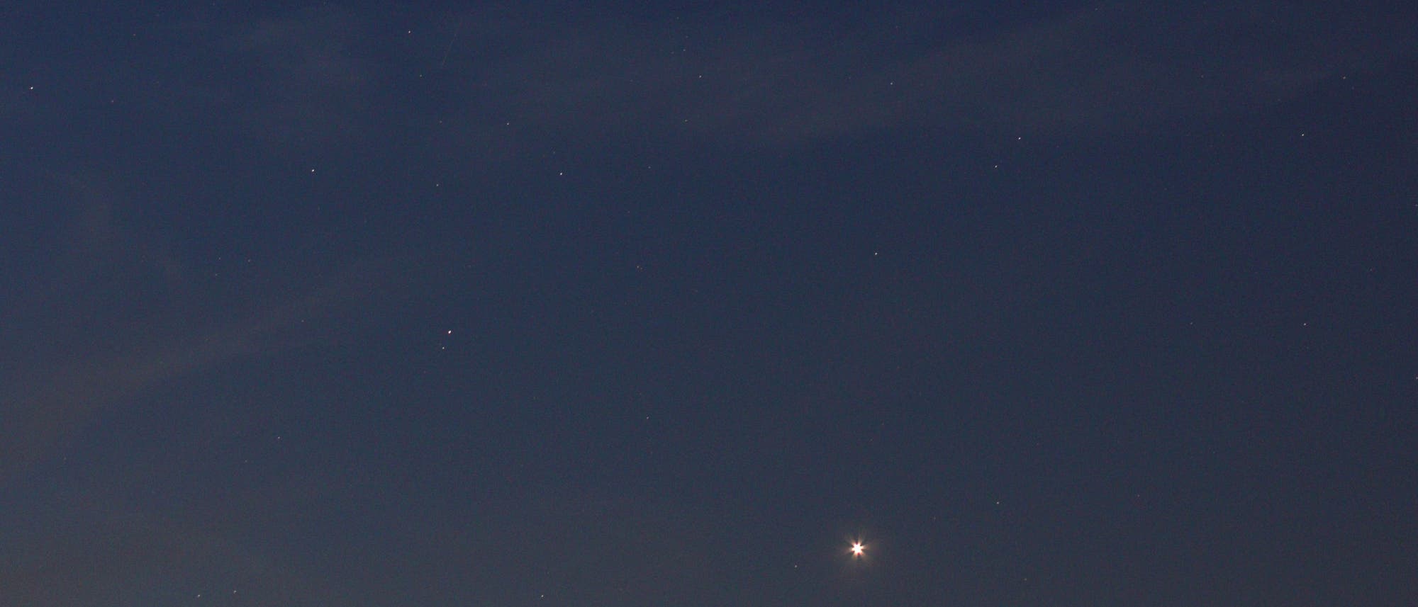 Venus, Uranus und die Plejaden