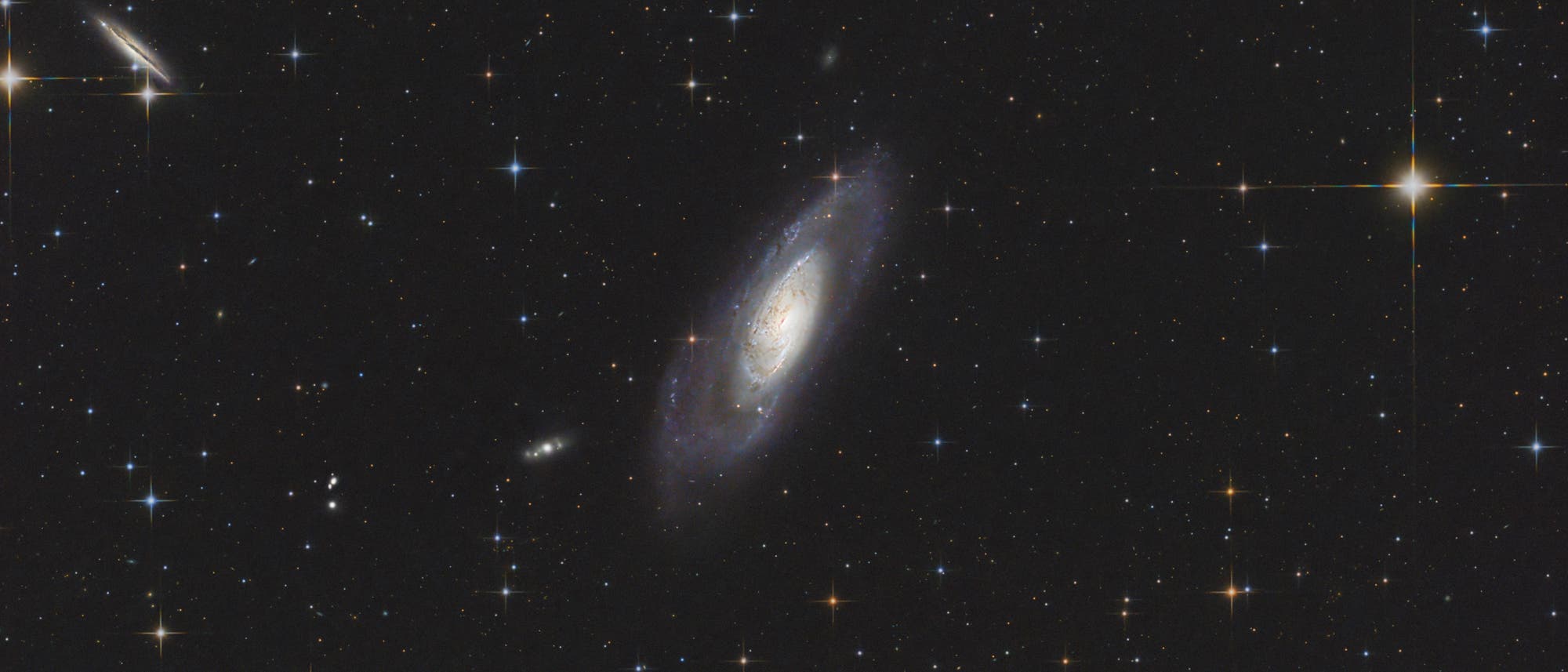 Messier 106 im Sternbild Jagdhunde