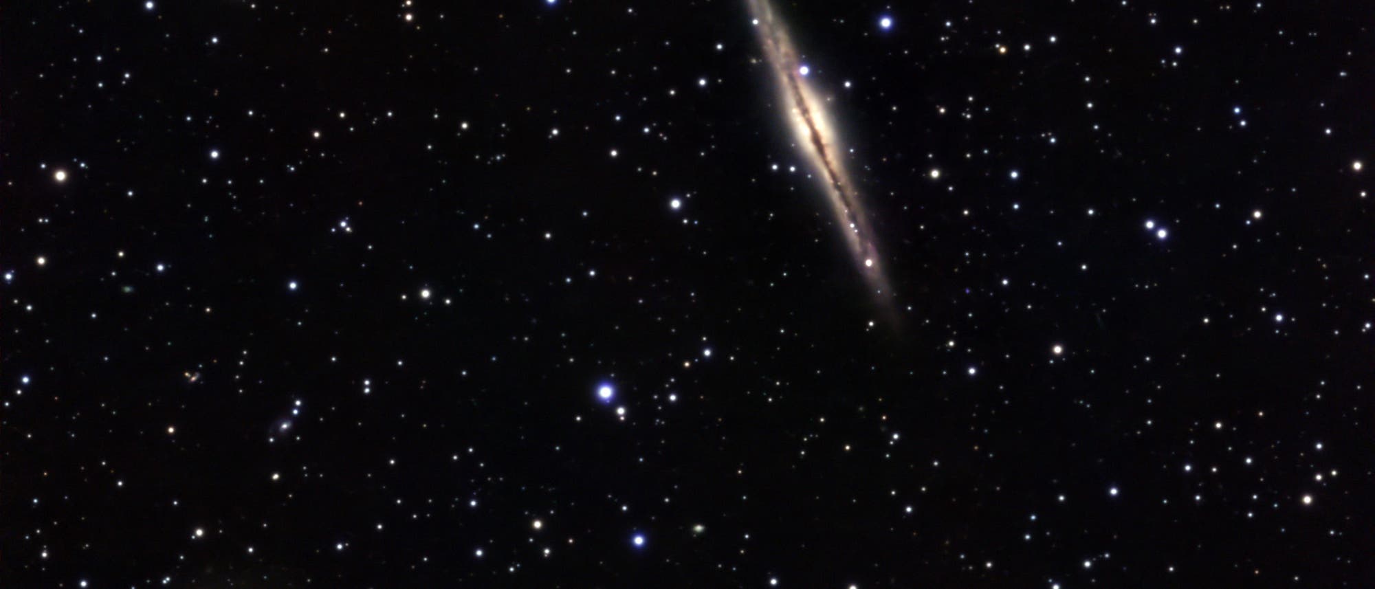 NGC 891 und HD 219749