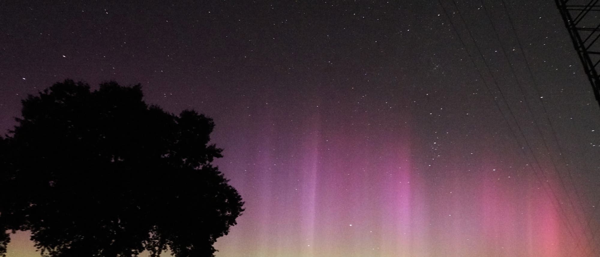 Polarlicht über Uelzen