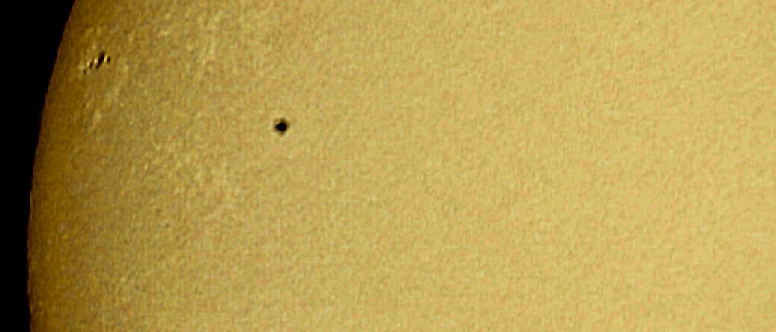 Fourth shot sunspots