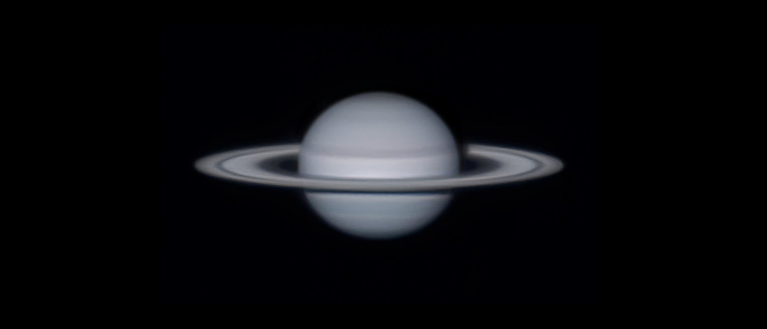 Erstes Saturn Bild im Jahr 2023