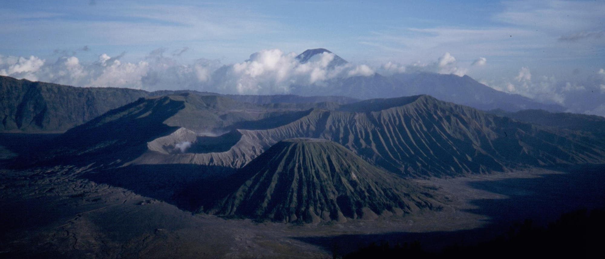 Vulkanlanschaft auf Jawa Bromo 