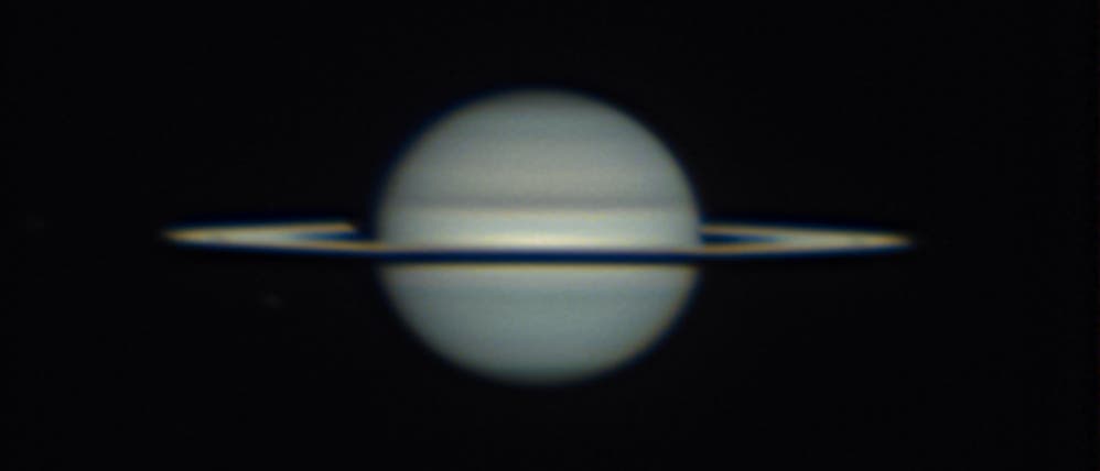 Saturns Ringe werden dünner