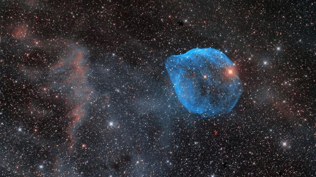 Sh2-308, eine kosmische Blase im Sternbild Großer Hund