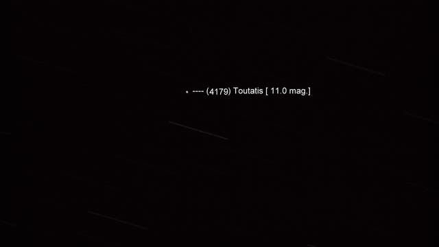 Apollo-Asteroid Toutatis