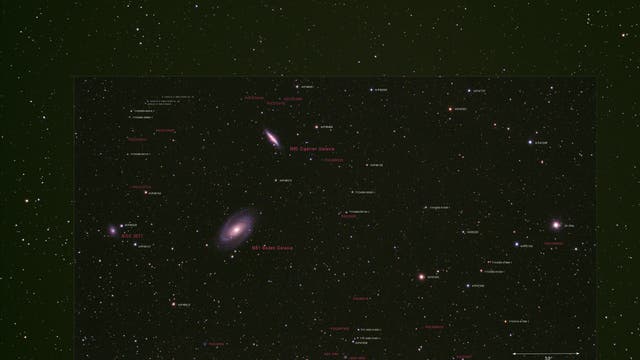 Einblick in die M81-Galaxiengruppe