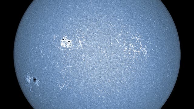 Fleck 2599 am linken Sonnenrand, 5. August 2016