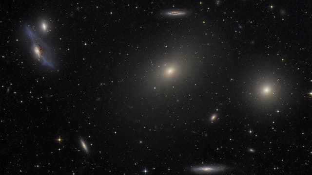 Galaxiengruppe um Messier 86