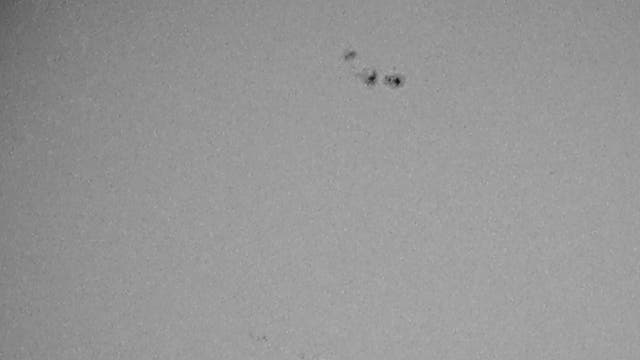 Sonnenflecken am 11. März 2025