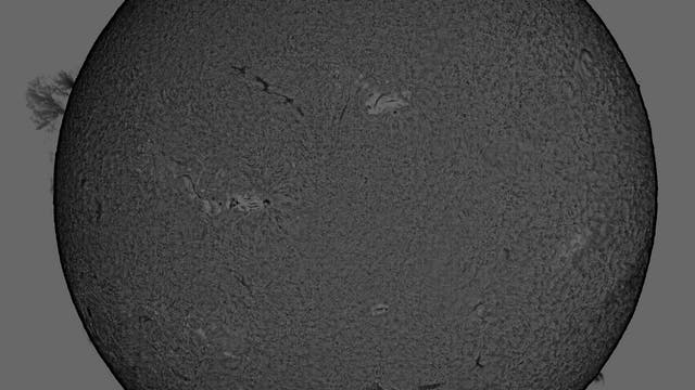 Chromosphäre am 12. Oktober 2025