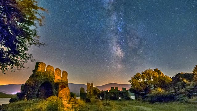 Ancient castle in Herakleia