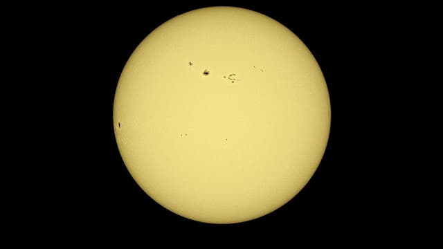 Sonnenflecken am 28. März 2022
