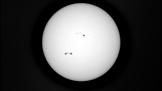 Sonnenflecke am 11. Juli 2022