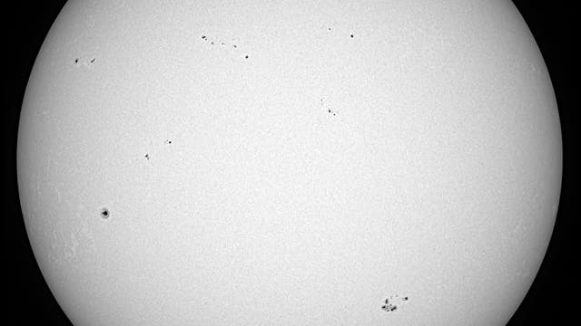 Viele kleine Krümel - Ameisen auf der Sonne? (3. Februar 2024)