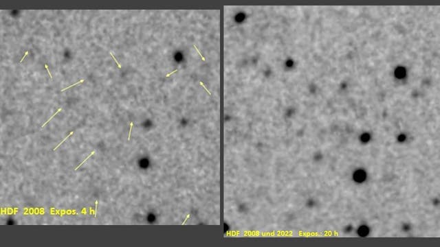 1200 Minuten Hubble Deep Field Nord in Ursa Major (8)