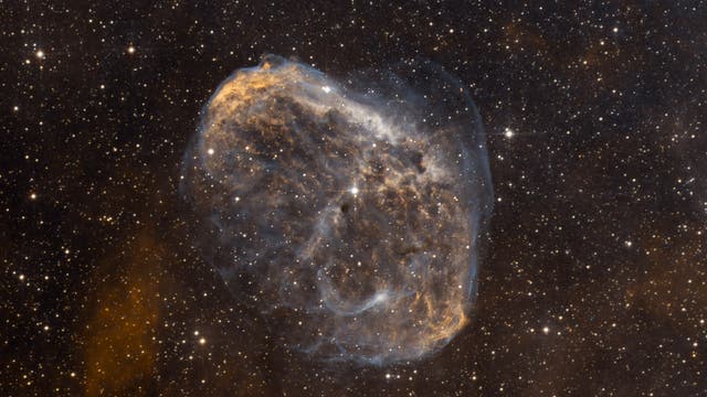 NGC6888 Crescent Nebel BiColor