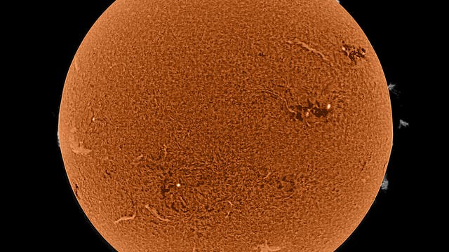 Sonne am 16. Oktober 2025