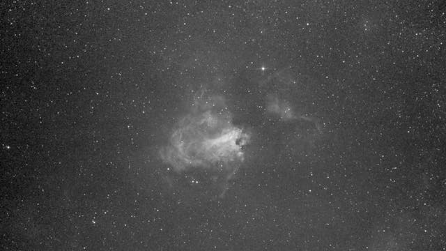 Omeganebel Messier 17 in H-Alpha
