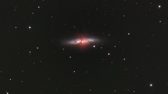 Messier 82 am 04.09.2010