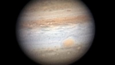 Jupiter mit markanter Wolkenstruktur am GRF