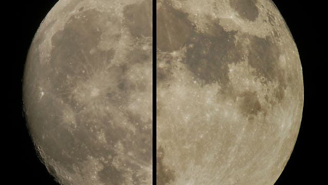 Mond - Apogäum und Perigäum