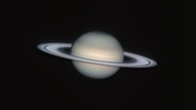Saturn am 19.4.2011 (IR+R-RGB)