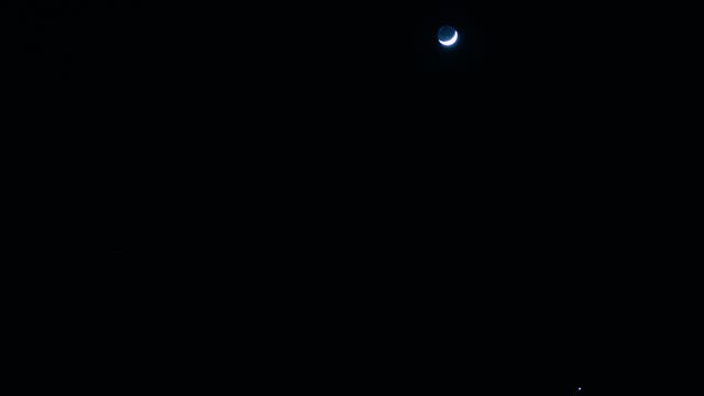Ein Monat mit Venus, Jupiter und Mond  Bild 6