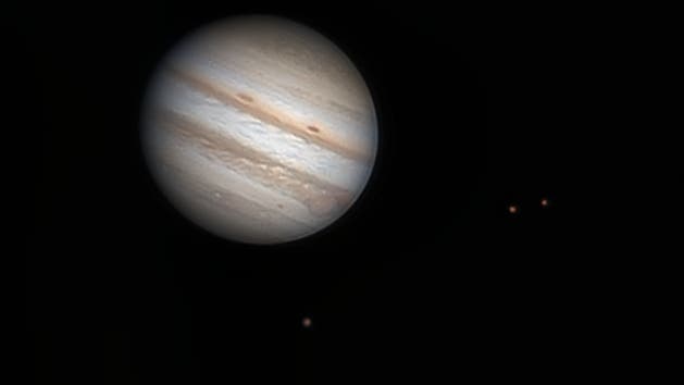 Jupiter mit Kallisto, Europa und Io