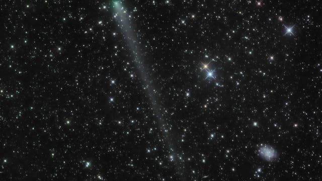 Comet PanSTARRS departs