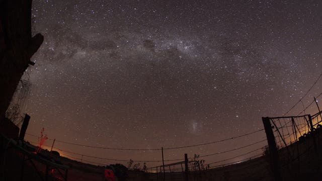Milchstraße über Südafrika