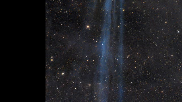 Komet C/2014 Q2 Lovejoy bei Messier 45