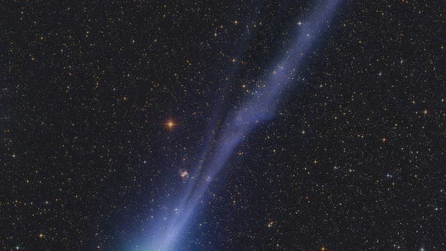 Komet C/2014Q2 Lovejoy bei M 76