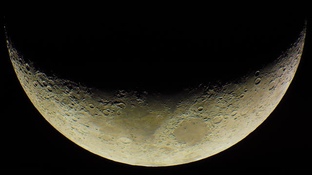 Mondsichel vom 30. April 2017