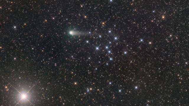 Comet C/2017 K2 (PANSTARRS) over IC 4665