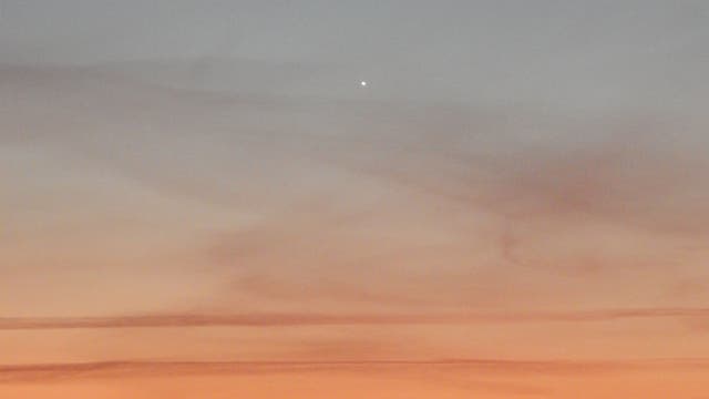 Mond, Venus und Merkur am 18.03.2018