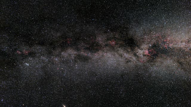Die Milchstraße vom Perseus über Kassiopeia, Kepheus/Eidechse bis zum Schwan