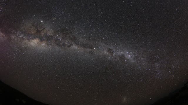 Milchstraße und Magellansche Wolken