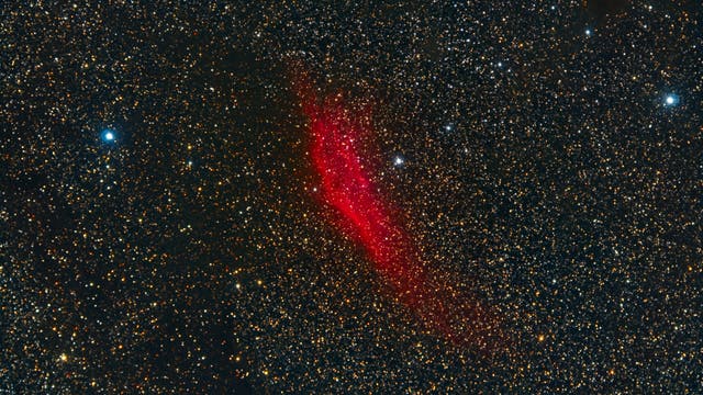 California-Nebel NGC 1499 LRGB mit IC 348