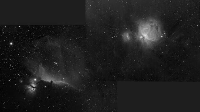 Gürtel und Schwert des Orion - IC 434 und M42