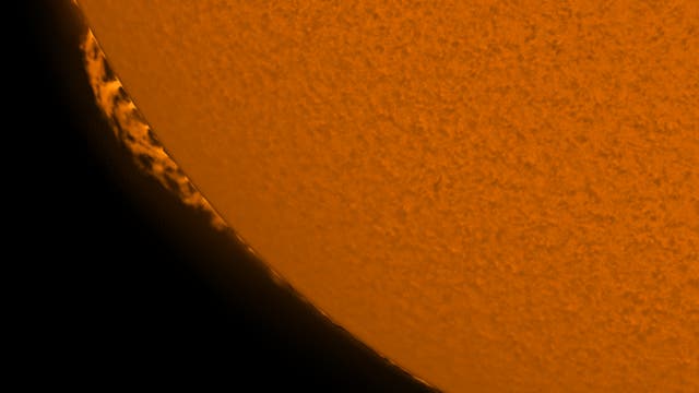Sonnenprotuberanz