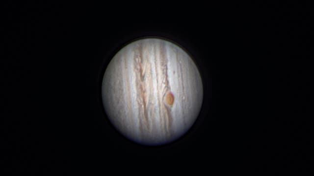 Jupiter mit Rotem Fleck 