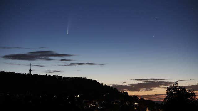 Komet C/2020 F3 Neowise über Jena