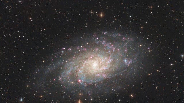 Messier 33 unter gutem Landhimmel