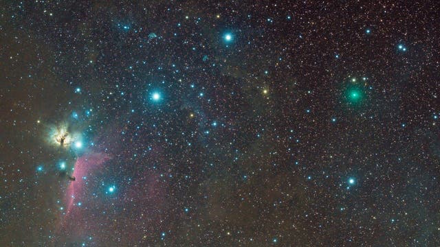 Komet C/2020 M3 (ATLAS) im Orion