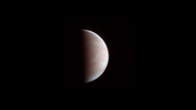Venus im Infrarot- und UV-Licht am 27. März 2020