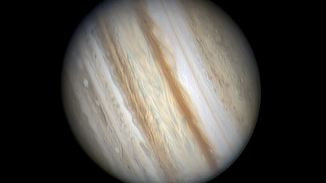 Jupiters »langweilige« Seite