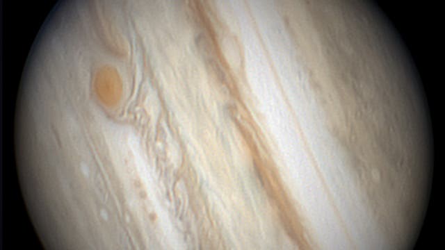 Jupiter mit Ganymed Verfinsterung von Borneo