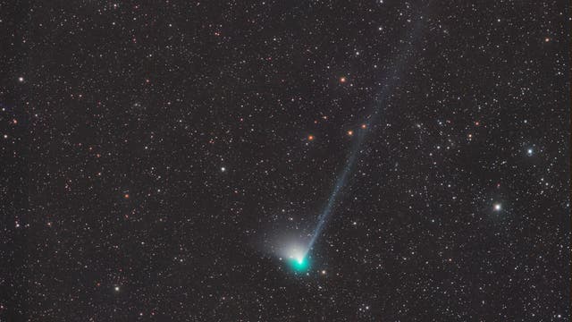 Komet C/2022 E3 (ZTF) zu Weihnachten 8 mag hell